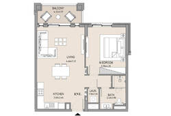 1 bedroom apartment